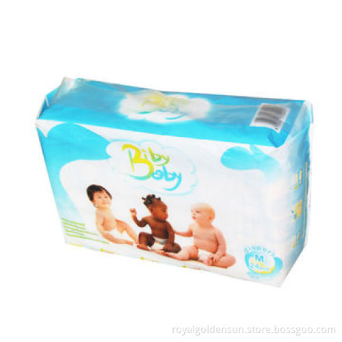 Baby diapers with very soft top sheet and pretty good absorption